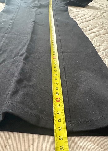 Siyah V Yakalı Uzun Kollu Kadın Elbise - Görsel 6