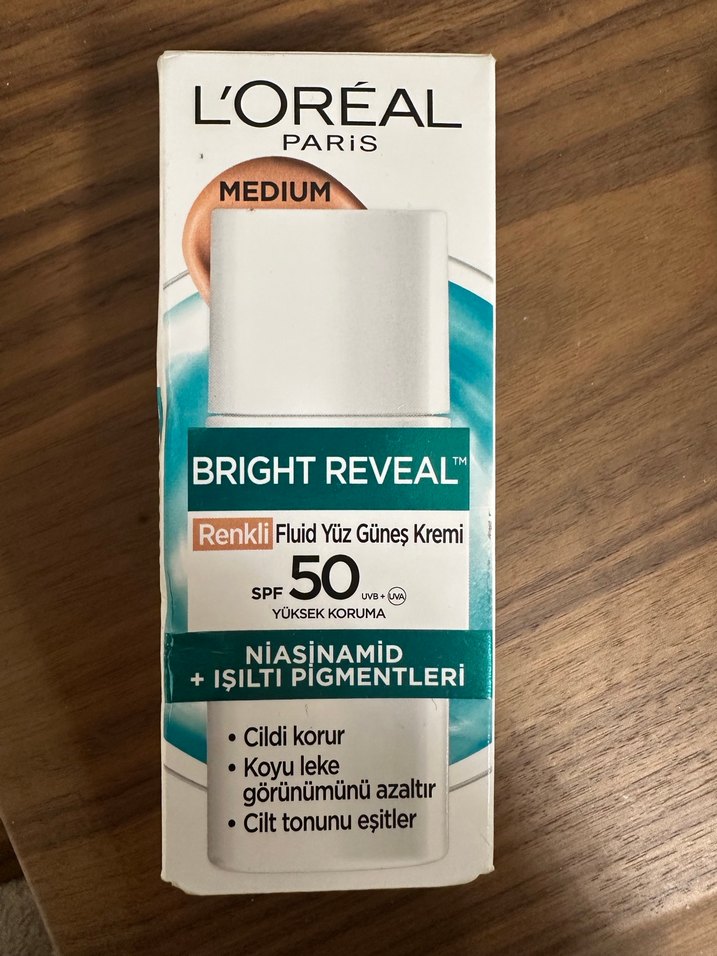 L'Oréal Bright Reveal SPF 50 Yüz Kremi - Görsel 3