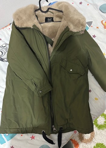 Zara Kapüşonlu, Kürklü Kadın Kışlık Mont - TRF - Görsel 4