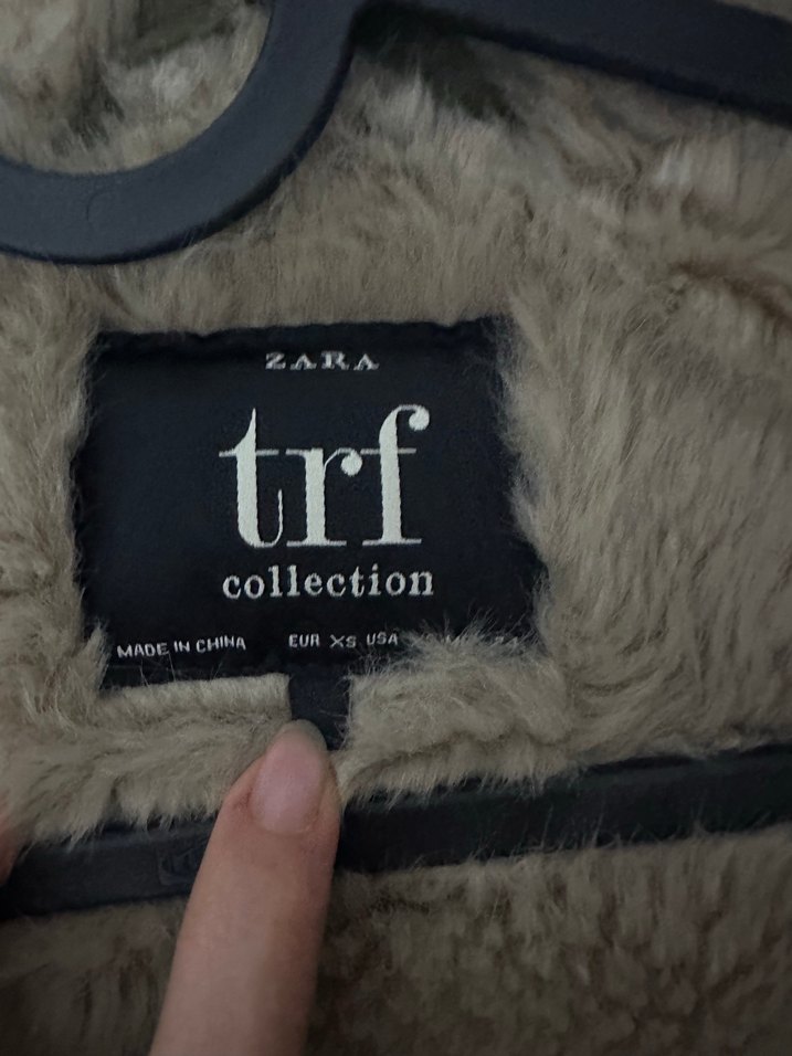 Zara Kapüşonlu, Kürklü Kadın Kışlık Mont - TRF - Görsel 5