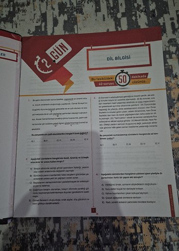 Beden TYT Gün Gün Dil Bilgisi ve Ragraf Soru Bankası