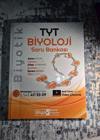 Biyotik TYT Biyoloji Soru Bankası