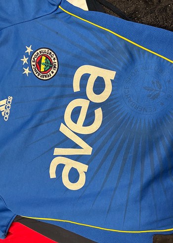xs Beden Erkek Mavi Kısa Kollu Fenerbahçe Forma