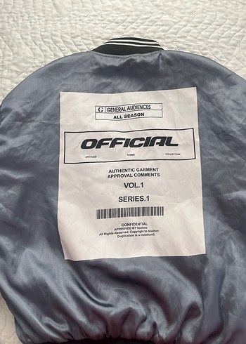 s Beden Gri Parlak Kadın Ceket, Düğmeli, Rahat Kesim