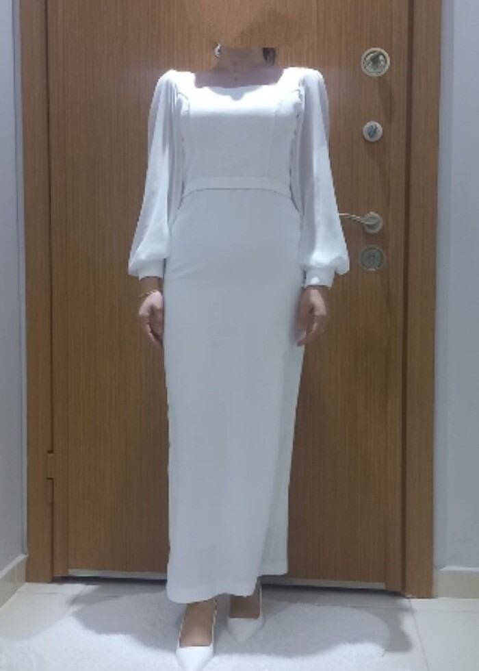 38 beden nikah elbisesi - Görsel 3