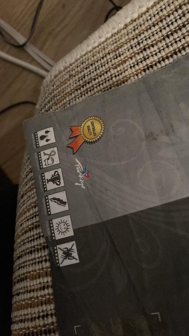 Gri Siyah Desenli Modern Halı 4 mt2 - Görsel 3