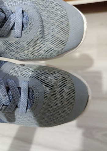 Kız Çocuk  Nike Gri Spor Ayakkabı - Görsel 8