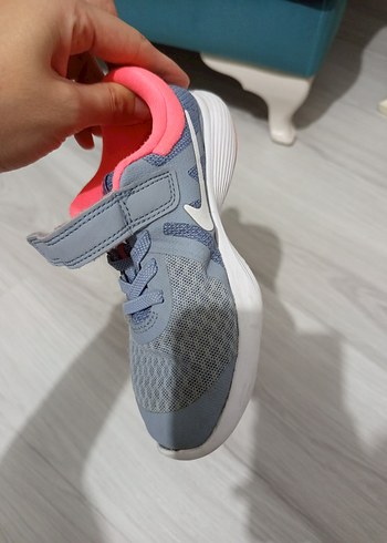 Kız Çocuk  Nike Gri Spor Ayakkabı - Görsel 7