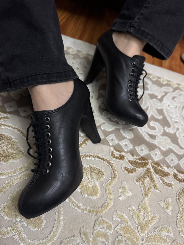 37 no kadın deri botiee - Görsel 3