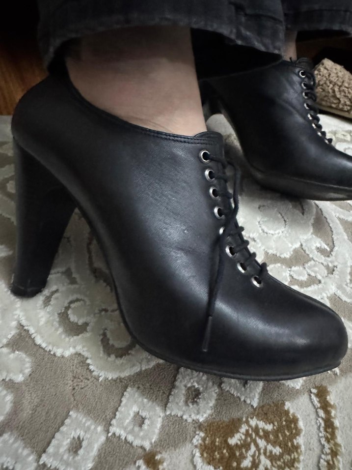 37 no kadın deri botiee - Görsel 5