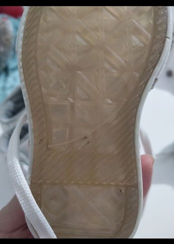 Kız Çocuk Beyaz Converse All Star Spor Ayakkabı - Görsel 5