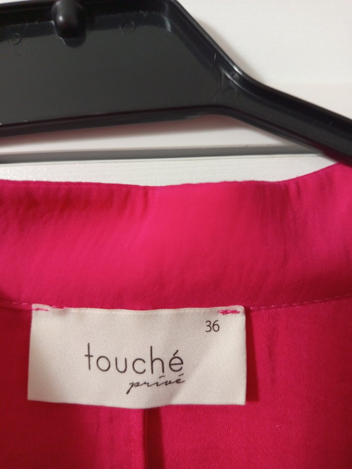 Pembe Kadın Uzun Kollu Düğmeli Gömlek - Görsel 4