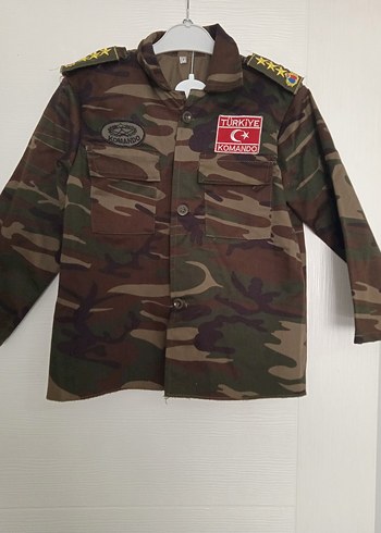 Diğer Asker Kıyafeti.Erkek Çocuk Kamuflaj