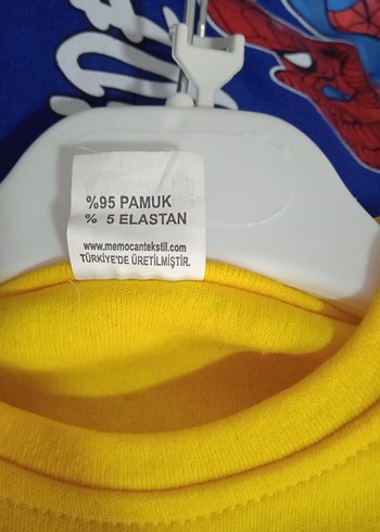 Erkek Çocuk Spider-Man Baskılı Mavi Sweatshirt - Görsel 10