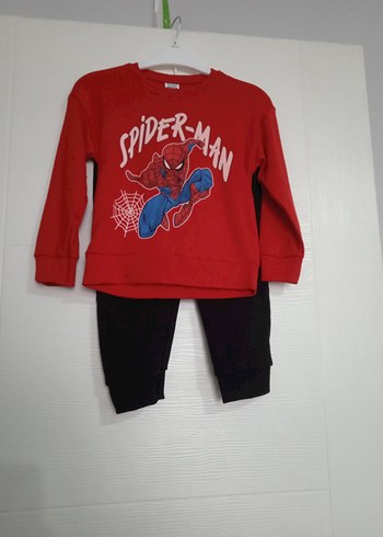 Erkek Çocuk Spider-Man Baskılı Mavi Sweatshirt - Görsel 4