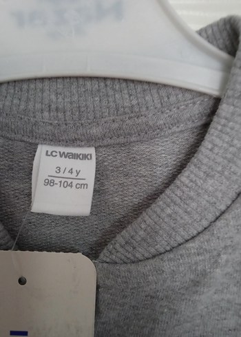 Erkek Çocuk Gri Fermuarlı Yelek - Görsel 3