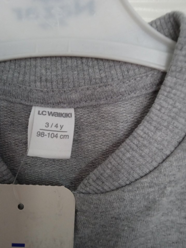 Erkek Çocuk Gri Fermuarlı Yelek - Görsel 3