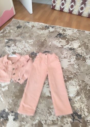 Pembe Renkli Bebek Kız Takım - Görsel 2