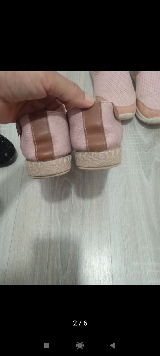 Pudra Pembe Süet Kadın Stiletto Ayakkabı - Görsel 2