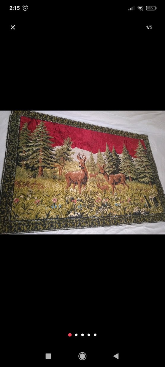 Antika Duvar Halısı - Görsel 5