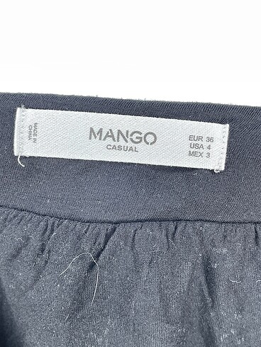 36 Beden siyah Renk Mango Mini Etek %70 İndirimli.
