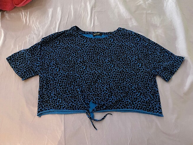 m Beden Lacivert crop