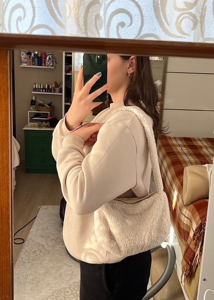 peluş baget çanta - Görsel 5