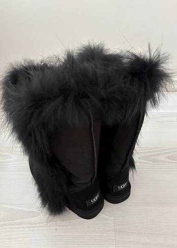 37 Beden siyah Renk Siyah ugg orijinal Kürklü İnce Topuklu Kadın Bot