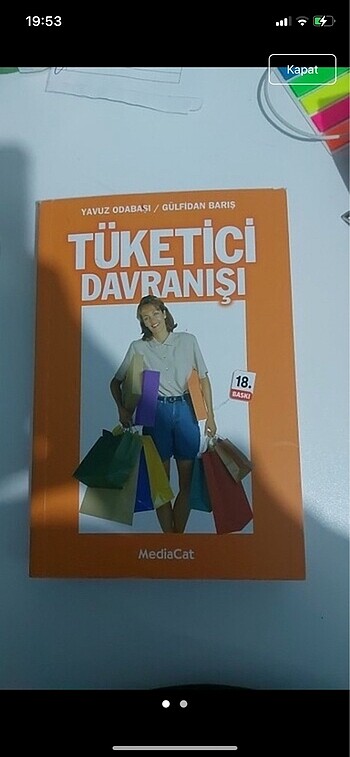 Tüketici davranışı kitap