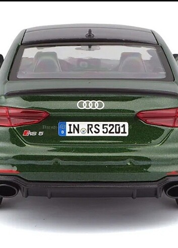 Beden Renk Burago 1.24 ölçek AUDI RS5 Coupe Diecast