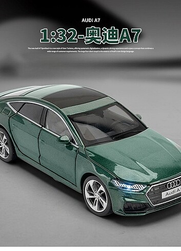 JKM JackieKim 1/32 ölçek [15.7 cm] Audi A7 /Diecast Yurtdışından - Görsel 13