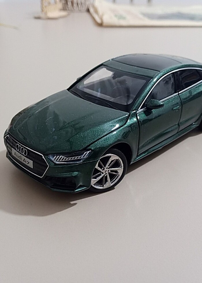 JKM JackieKim 1/32 ölçek [15.7 cm] Audi A7 /Diecast Yurtdışından - Görsel 4