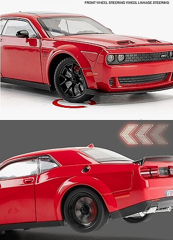 Che Zhi/1/24 Dodge Challenger Srt/ Diecast Yurtdışından