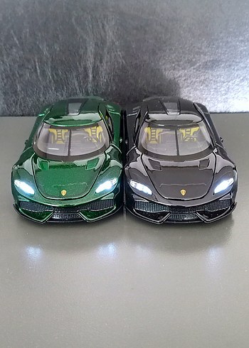 LJX 1/32 ölçek Koenigsegg Gemera Yurtdışından/Diecast - Görsel 19