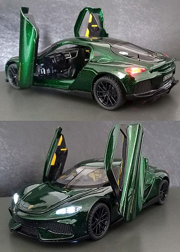 LJX 1/32 ölçek Koenigsegg Gemera Yurtdışından/Diecast - Görsel 15