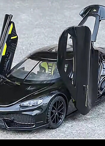 LJX 1/32 ölçek Koenigsegg Gemera Yurtdışından/Diecast - Görsel 12