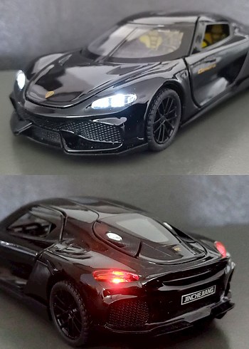 LJX 1/32 ölçek Koenigsegg Gemera Yurtdışından/Diecast - Görsel 4