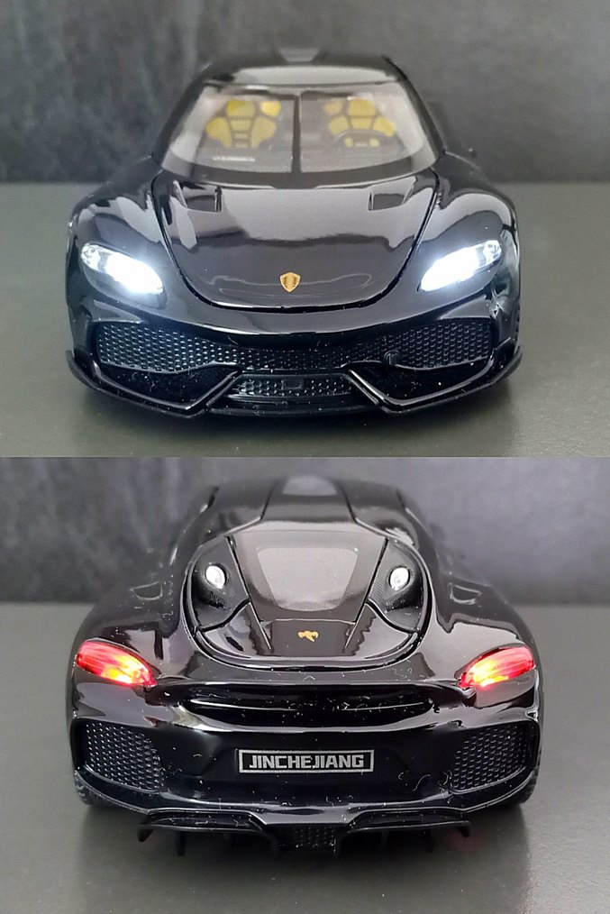 LJX 1/32 ölçek Koenigsegg Gemera Yurtdışından/Diecast - Görsel 2