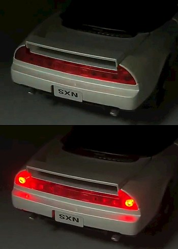 LJX 1/32 ölçek Honda Acura NSX Diecast/Yurtdışından - Görsel 10