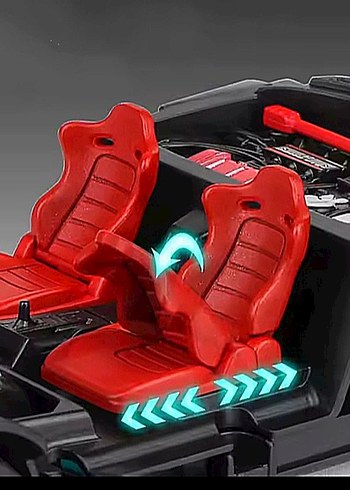 LJX 1/32 ölçek Honda Acura NSX Diecast/Yurtdışından - Görsel 13