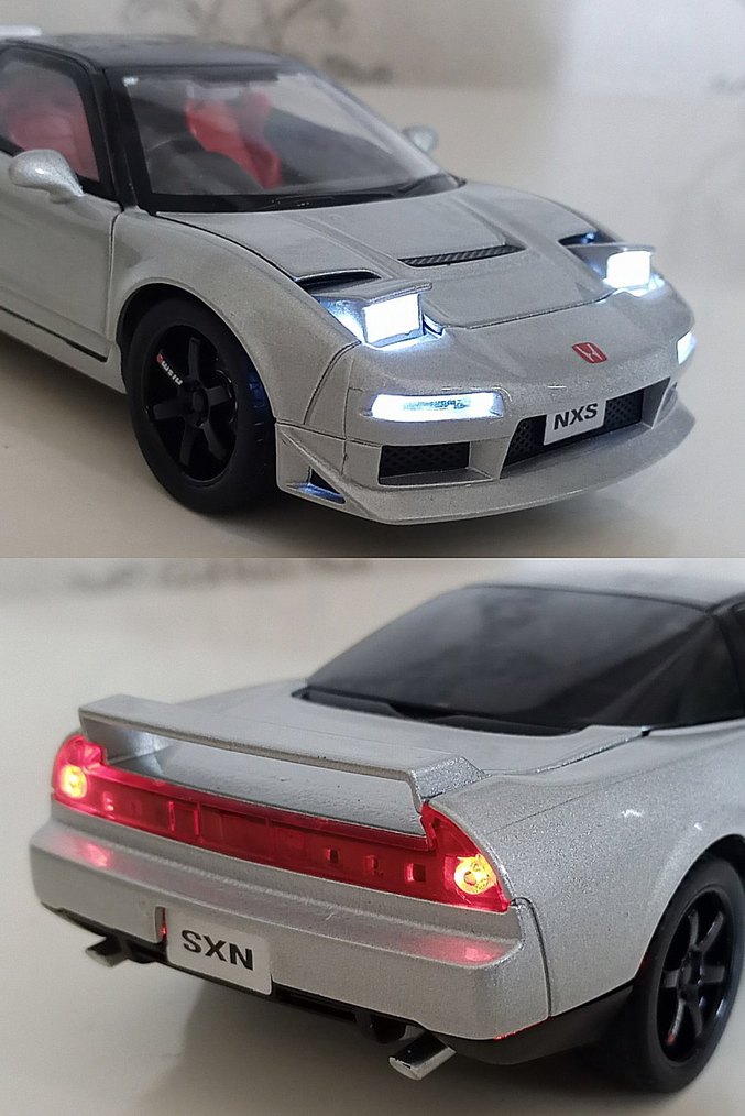 LJX 1/32 ölçek Honda Acura NSX Diecast/Yurtdışından - Görsel 3