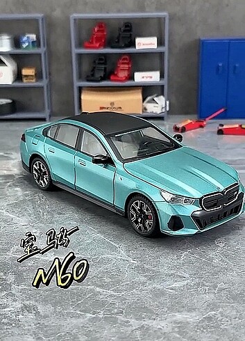  Beden Renk NEWAO 1/24 ölçek BMW i5 M60/Diecast/Yurtdışından 