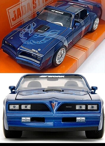 Jada Bigtime 1/24 ölçek 1977 Pontiac Frebird/Yurtdışından 