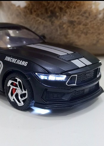 LJX 1/32 ölçek Mustang Cobra GT 500 /Diecast Yurtdışından - Görsel 3