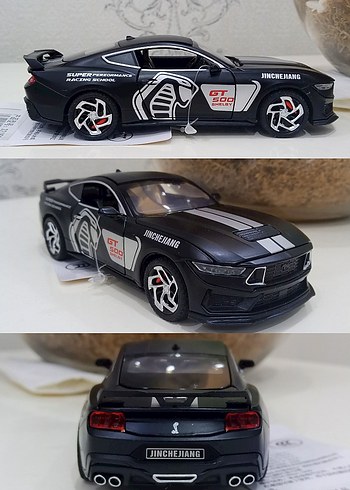 LJX 1/32 ölçek Mustang Cobra GT 500 /Diecast Yurtdışından - Görsel 20
