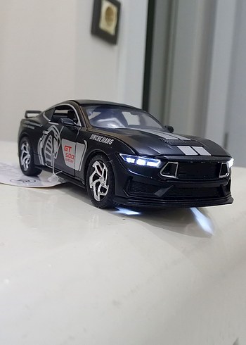 LJX 1/32 ölçek Mustang Cobra GT 500 /Diecast Yurtdışından - Görsel 4