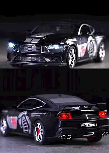 LJX 1/32 ölçek Mustang Cobra GT 500 /Diecast Yurtdışından - Görsel 12