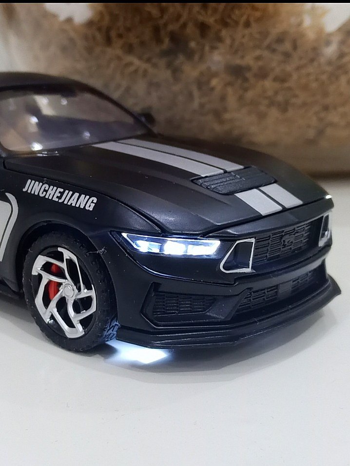 LJX 1/32 ölçek Mustang Cobra GT 500 /Diecast Yurtdışından - Görsel 3