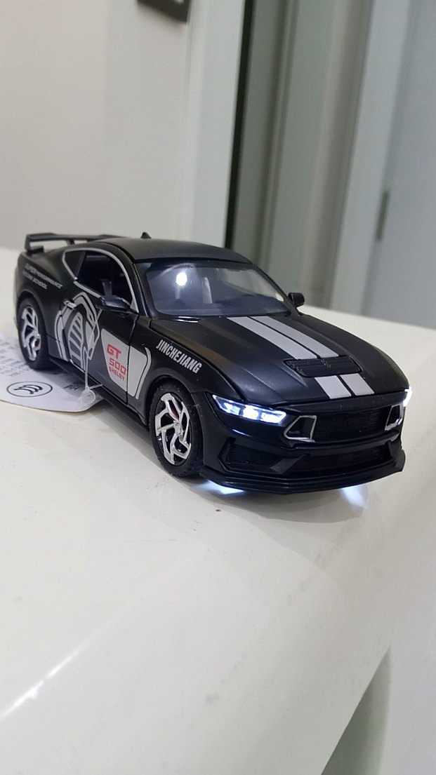 LJX 1/32 ölçek Mustang Cobra GT 500 /Diecast Yurtdışından - Görsel 2