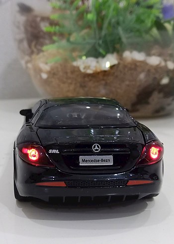 CHIUAN/ Diecast 1/32 ölçek Mercedes Benz SLR 722/Yurtdışından - Görsel 14